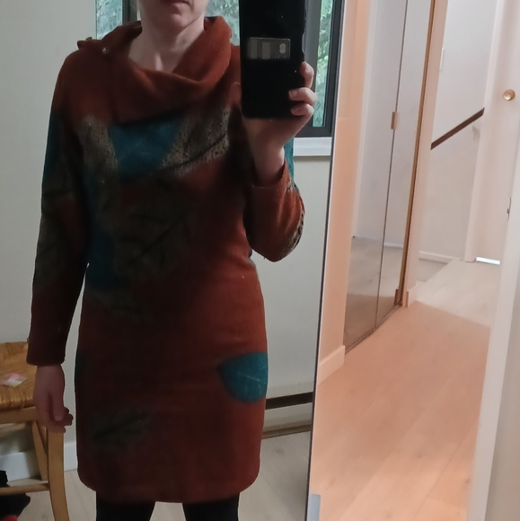 Stunning vintage wool dress - Picture 5 of 6